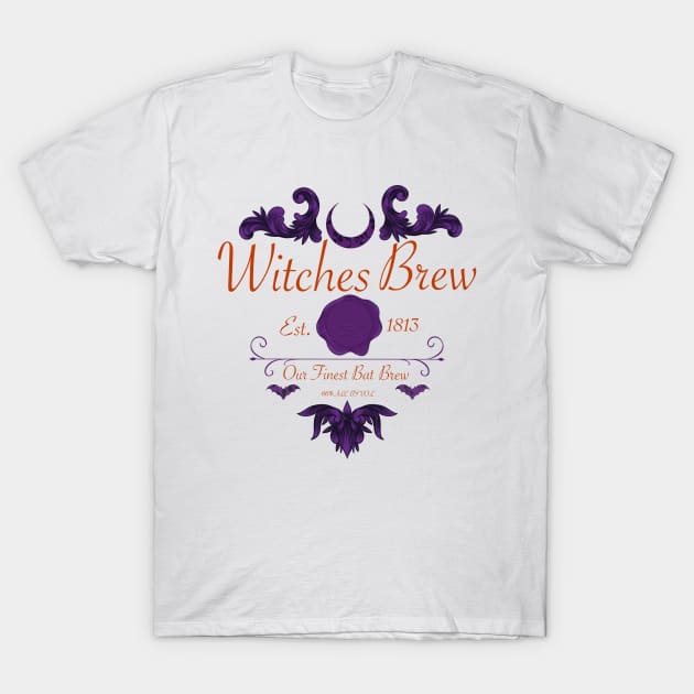 Witches Brew T-Shirt by mtucker9334